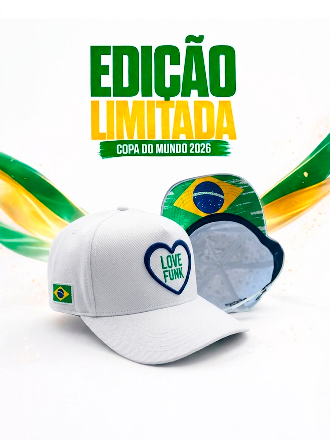 Boné Copa Branco