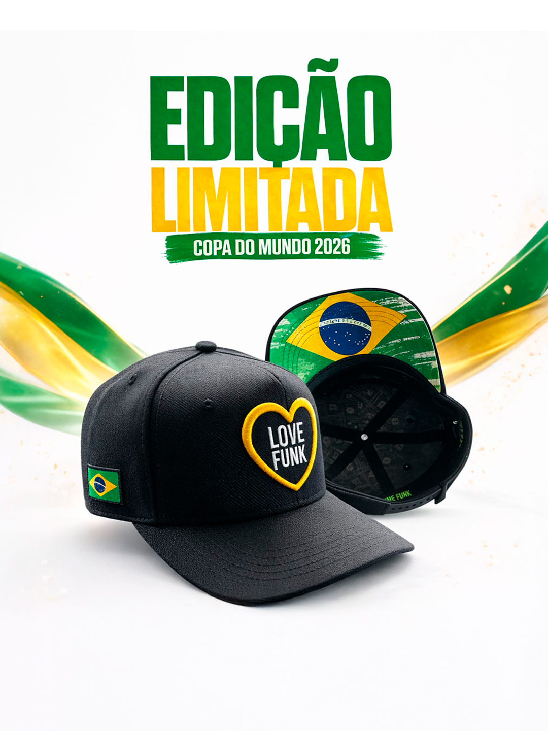 Boné Copa Preto